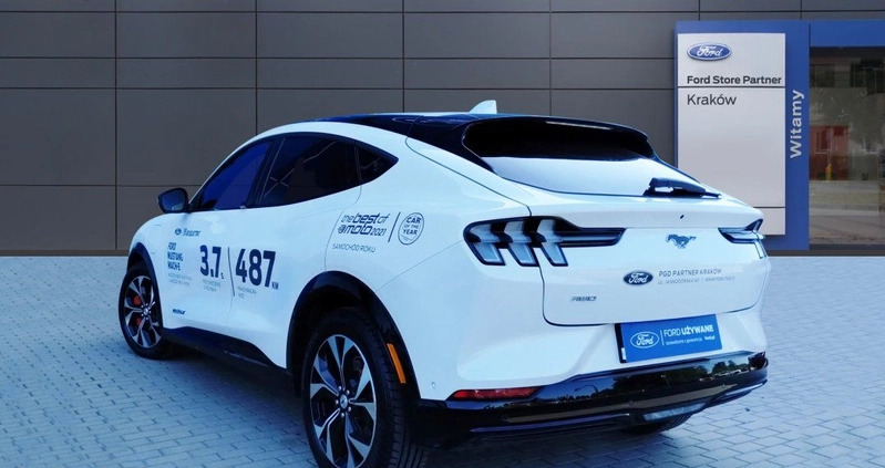 Ford Mustang Mach-E cena 215000 przebieg: 10041, rok produkcji 2022 z Kraków małe 529
